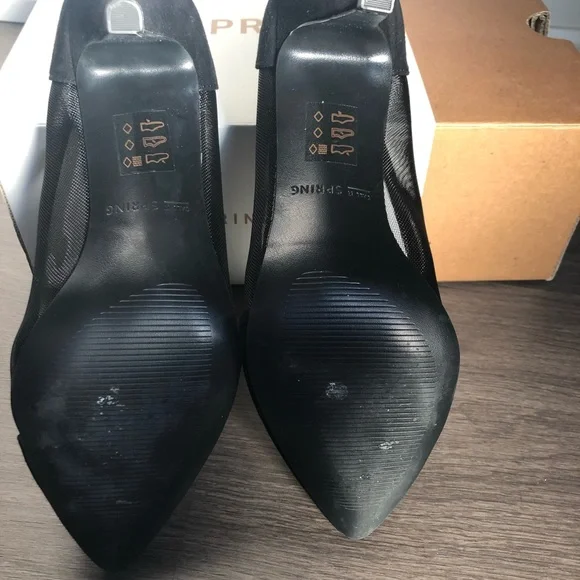 Womens closed toe low heel shoe - Picture 6 of 6